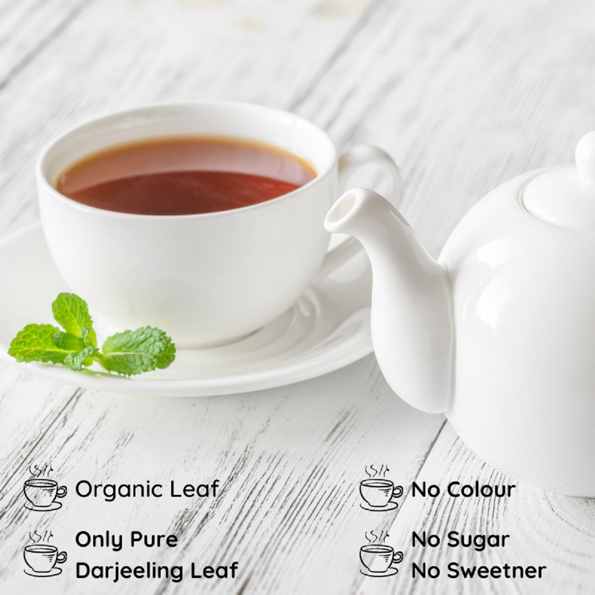 Radhikas Fine Teas Virgo Spearmint Leaf Tea - 50gm