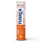Lifezen Tuskca Vitamin C + Zinc 1000Mg | Natural Amal Extract, Antioxidant, Immunity Booster | 20 Effervescent Tablet (Pack of 1) Orange Flavour
