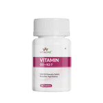 Vitaone Vitamin D3 + K2 (MK-7) Tablets (90s) | High Potency Formula for Bone Density, Muscle Strength & Cardiovascular Health