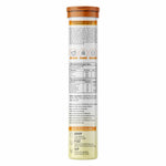 Raskam Vitamin C Effervescent Tablets with Zinc + Vitamin D3 | Natural and Organic Immunity Booster | Refreshing Orange Flavor | 500mg Vitamin C (Pack of 15 Effervescent Tablets)