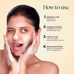 Moha Niacinamide & Vitamin C Face Wash 100ml - Skin Brightening Dark Spot Cleanser