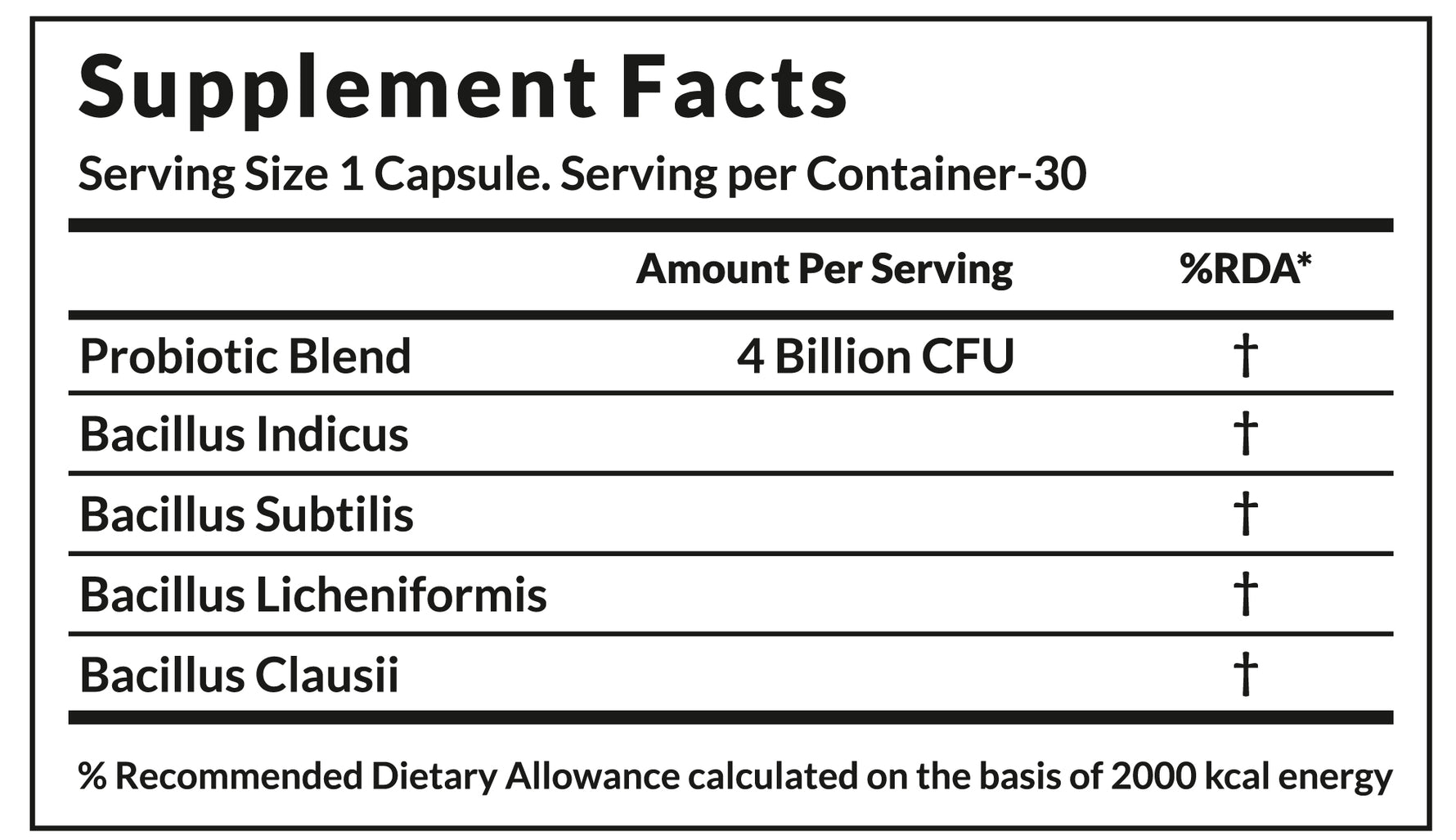 Vitaone Vitaspore Veg Capsule - 30 Capsules