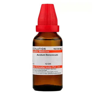 Dr Willmar Schwabe India Acidum Benzoicum Dilution 12 CH - Pack of 3