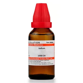 Dr Willmar Schwabe India Iodium Dilution 1000 CH - Pack of 3
