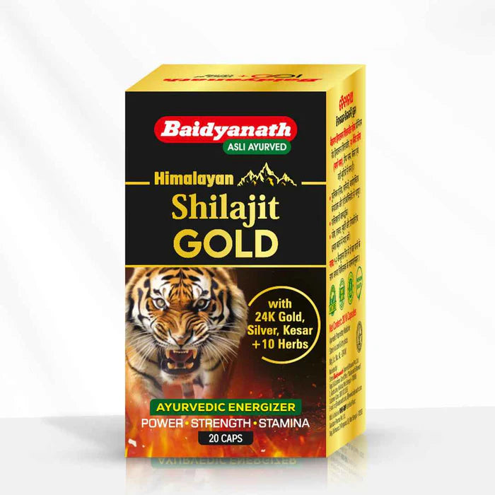 Baidyanath Himalayan Shilajit Gold - 20 Capsules