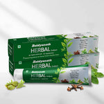 Baidyanath Herbal Toothpaste 100 g (Pack of 2) | Fluoride-Free, SLS-Free Ayurvedic Toothpaste with Neem & Clove for Strong Teeth & Healthy Gums