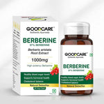 Goodcare Berberine Capsules - 60 Capsules – Natural Support for Blood Sugar, Cholesterol & Metabolic Health