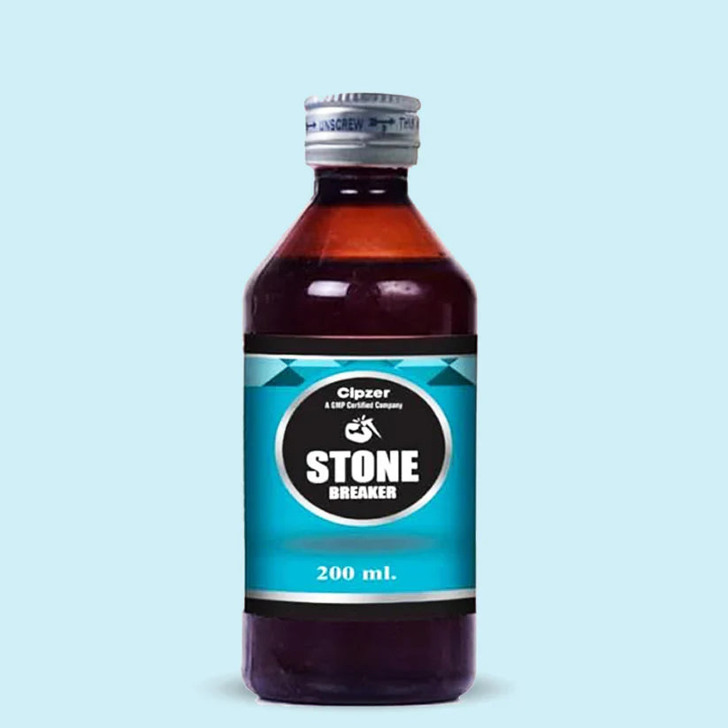 Cipzer Stone Breaker Syrup 200 ML | Herbal Kidney Stone Remedy, Urinary Cleanser & Bladder Health