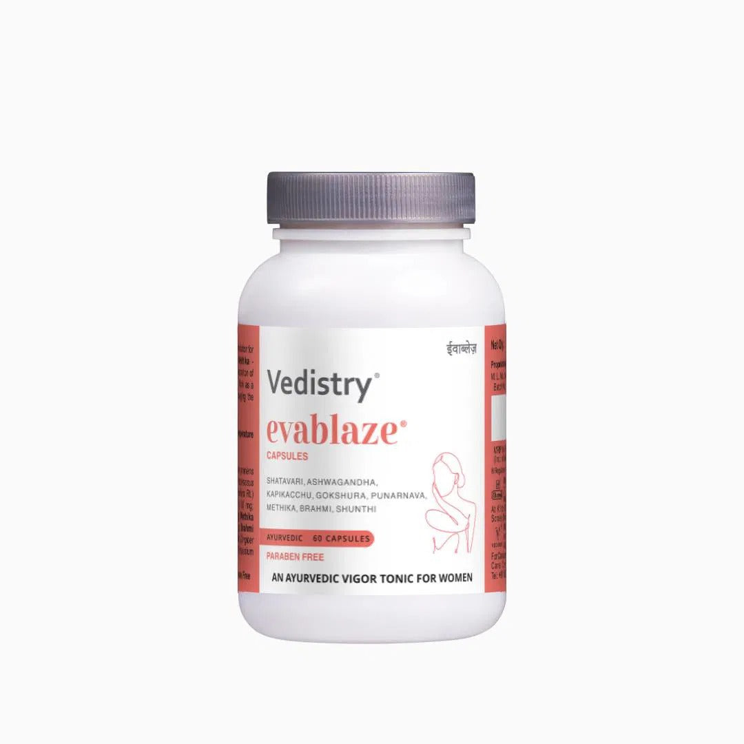 Vedistry Evablaze Capsules 60s - Hormonal Balance & Irregular Period Support