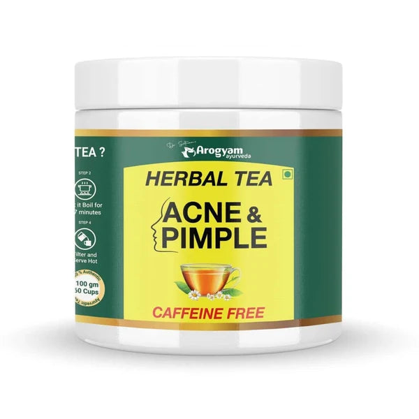 Dr. Satnam's Arogyam Ayurveda Herbal Tea for Acne & Pimple (100g)