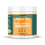 Arogyam Herbal Tea for Cough, Cold & Immunity – Caffeine-Free Herbal Tea for Respiratory & Immune Wellness Support – 100g