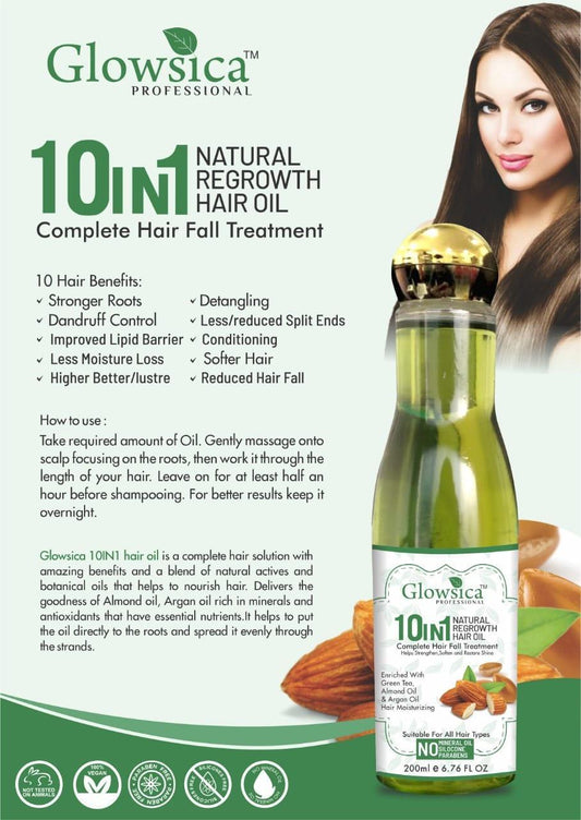Glowsica 10IN1 hair oil