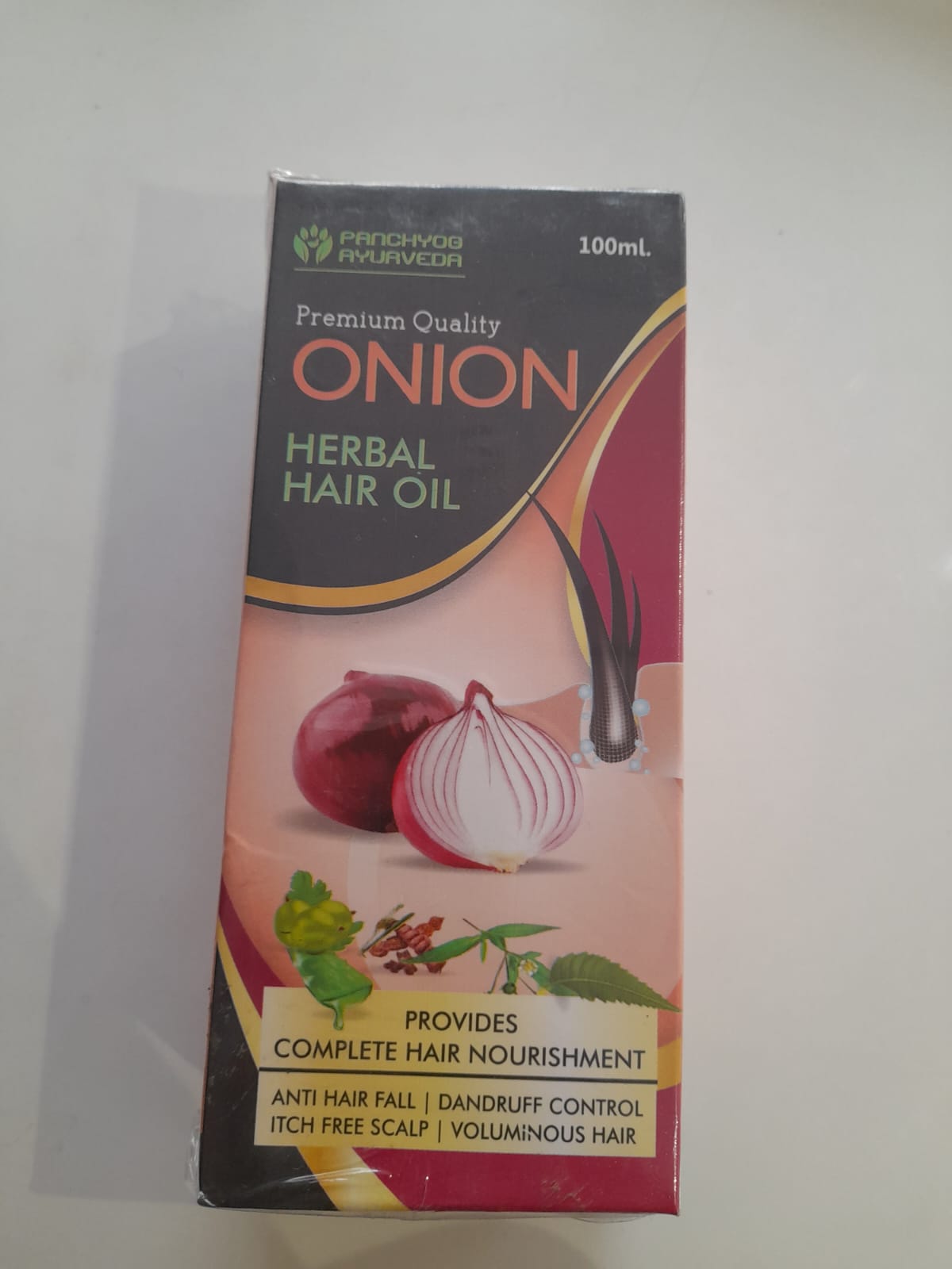 Panchyog Ayurveda Onion Herbal Hair Oil
