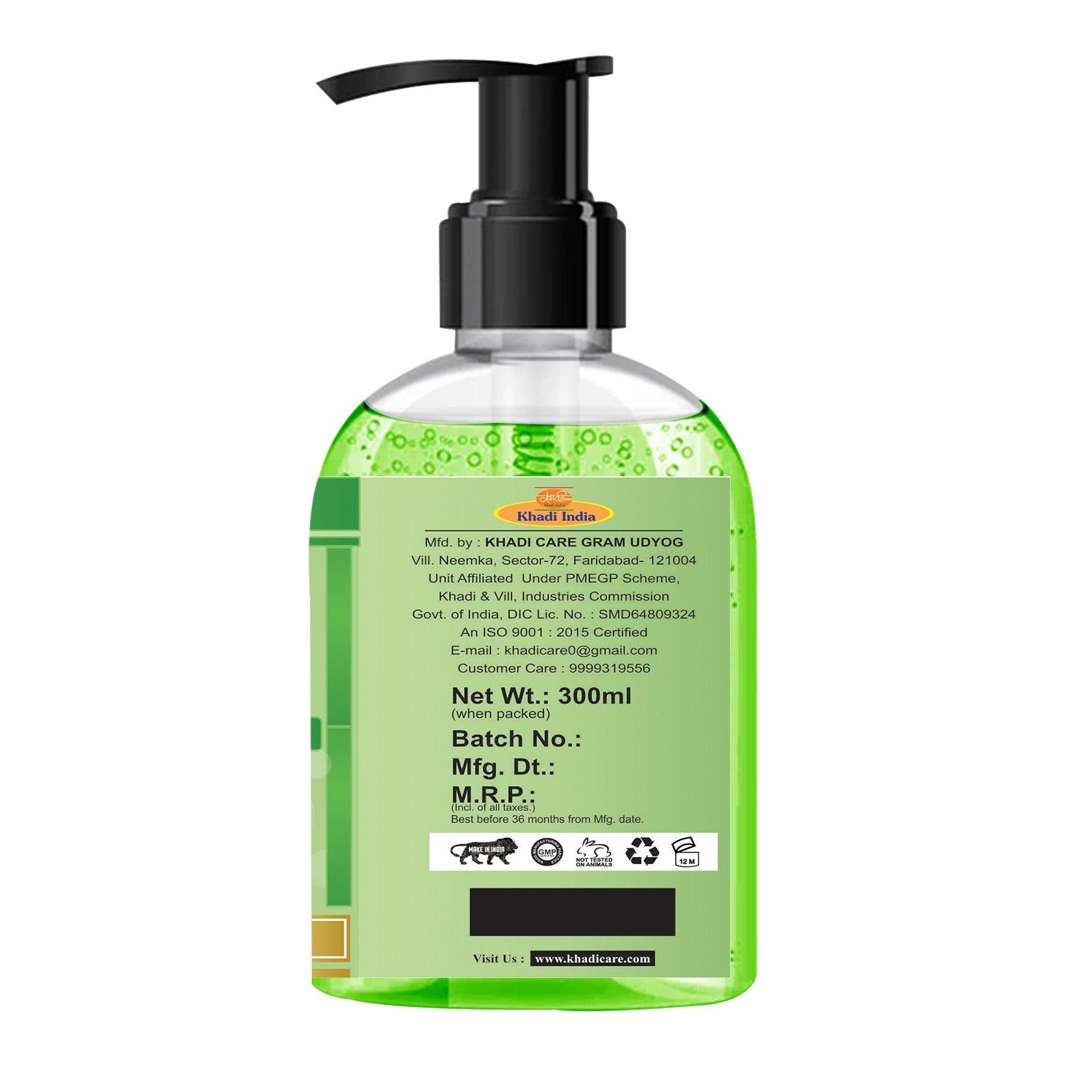 Khadi Care Herbal Aloevera Hand Wash - 300ml
