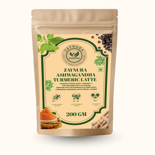 Zaynura Ayurveda Ashwagandha Turmeric Latte