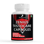 Zenius TestoCare Capsules - 60 Caps | Natural Stamina & Muscle Support