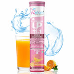 Raskam Glutashine Up 11 In 1 |Japanese L-Glutathione With Collagen | Aloe vera| Biotin | Vitamin-C | Hyaluronic Acid For Skin Glow & Hydration | 15 Fizz Tablets | In Orange Flavor