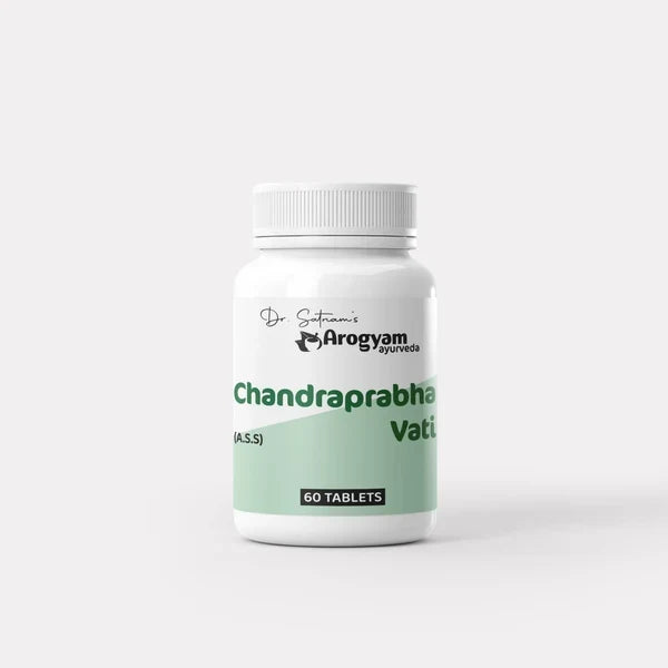 Dr. Satnam's Arogyam Ayurveda Chandraprabha Vati Tablet (60 Each)