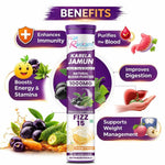 Raskam Karela Jamun with Multi Herb Extract Effervescent Tablets | Helps in High Sugar Condition | Promotes Healthy Glucose Metabolism | Diabetes Management | Boosts Digestive Health | Tangy Orange Flavor 15 Fizz Tablets