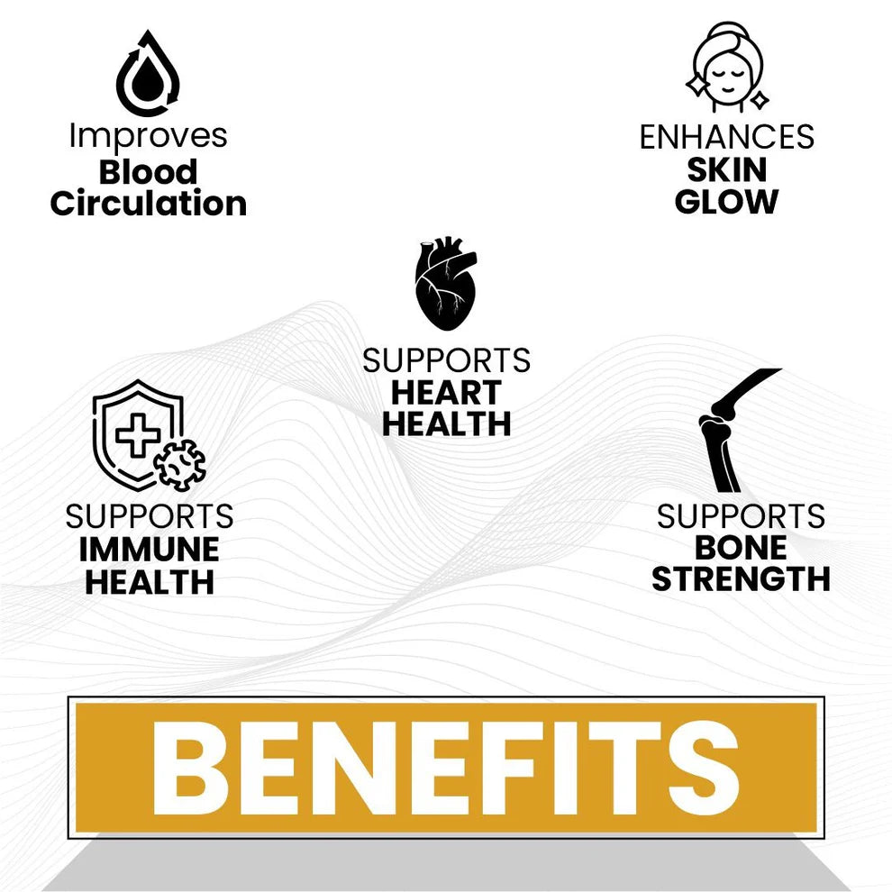 Raskam Vita C Plus - 100 Capsules - Antioxidant & Immune Support - Overall Health - Skin Anti-Ageing -Supports Healthy Skin & Joints