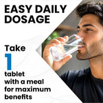 Raskam Multi Men - 100 Tablets - Multivitamin for Men with Panax Ginseng, Gingko Biloba & 29 vital Nutrients for Overall Health, Vitality , Strong Bones & Immunity