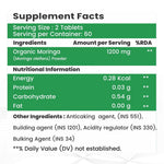 Raskam Organic Moringa Tablet with 1200mg moringa Leaves Extract | Moringa Powder Tablets for Immunity, Digestion & Energy | Moringa Leaves 120 Tablets