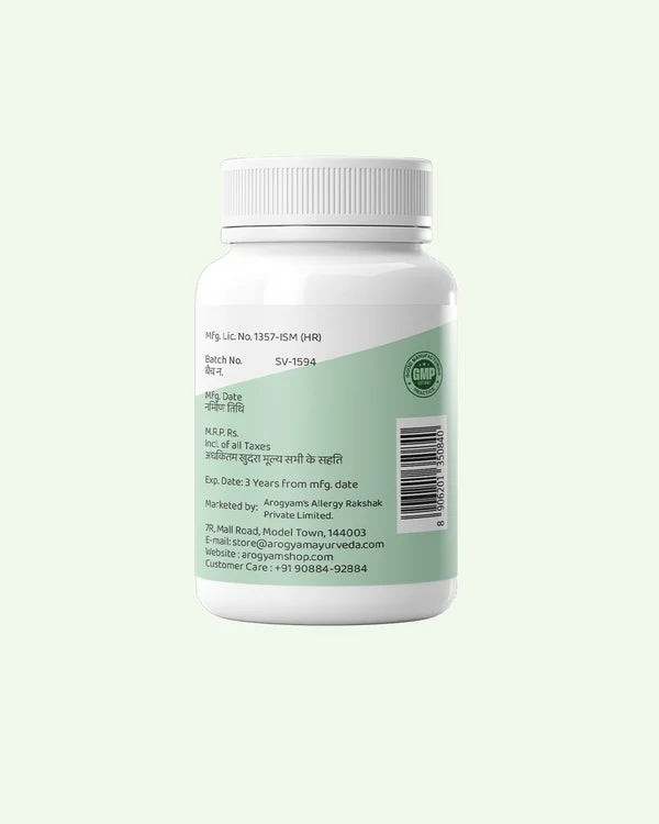 Dr. Satnam's Arogyam Ayurveda Ashwagandha 500mg Tablet (30 Each)