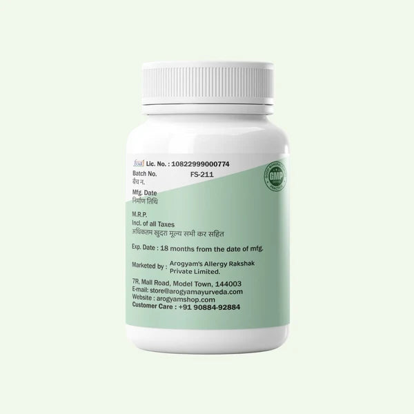 Dr. Satnam's Arogyam Ayurveda Moringa 500mg Capsule (30 Each)