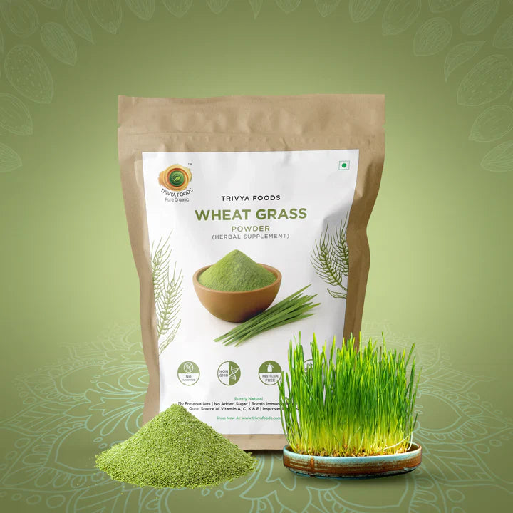 Trivya Foods Wheatgrass Powder - 100 gms