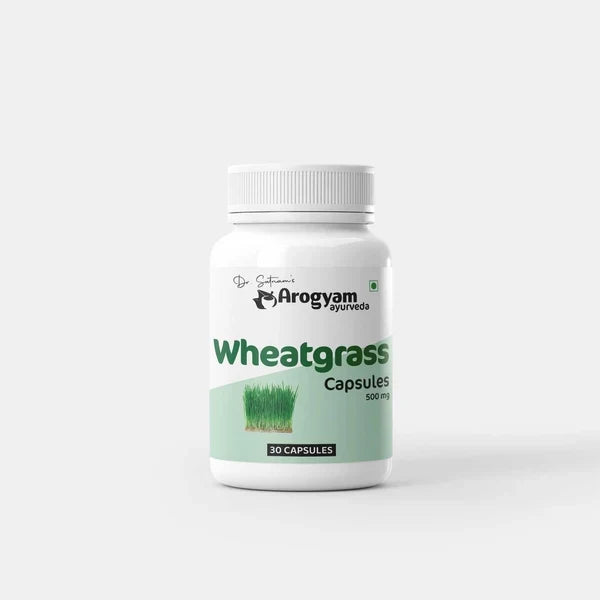 Dr. Satnam's Arogyam Ayurveda Wheatgrass 500mg Capsule (30 Each)