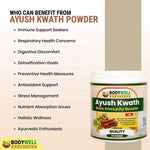 BodyWell Ayush Kwath Kadha Powder – Traditional Ayurvedic Seasonal Wellness & Support – 100g Powder