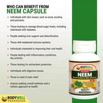 BodyWell Neem Veg Capsule - 60 Capsules