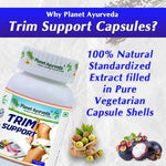 Planet Ayurveda Trim Support Capsules - 60 Caps | Natural Metabolism & Fat Support