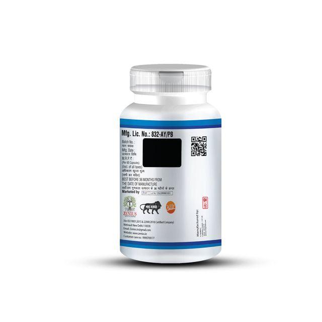 Zenius Judinil Capsules - Piliya Capsules for Jaundice Treatment and Liver Health - 60 Capsules