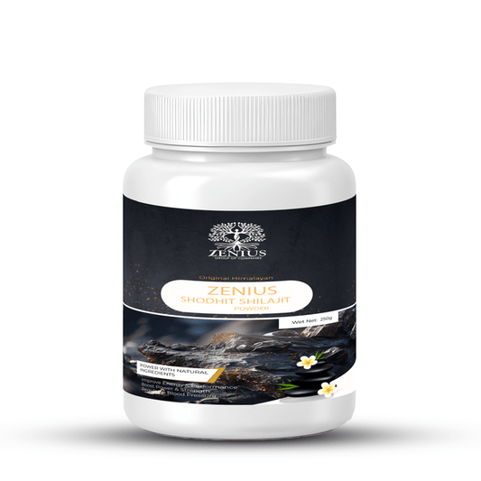 Zenius Shodhit Shilajit Powder - for Stamina and Energy Boost, Sexual Stamina Booster - 200gm Powder