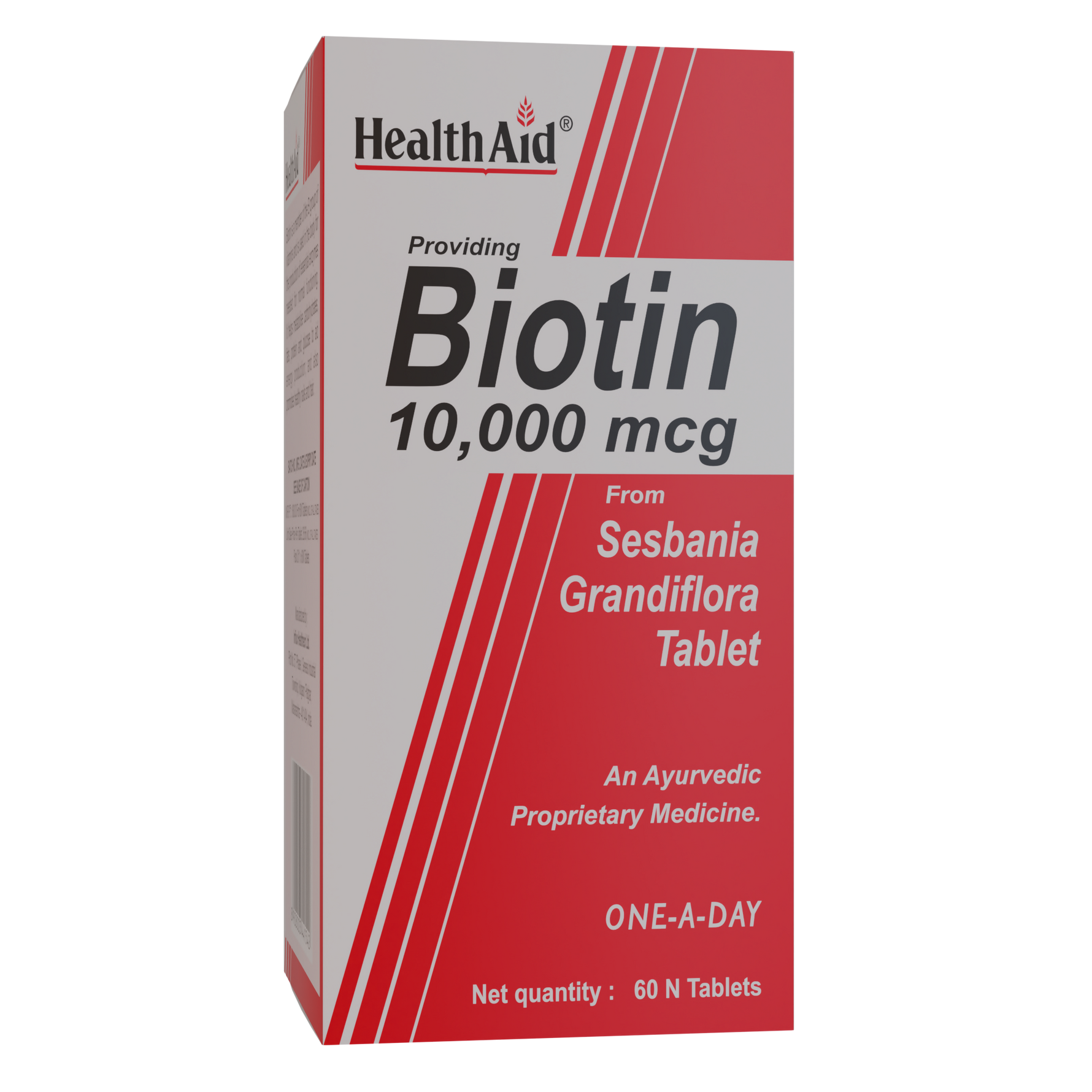 HealthAid Biotin 10000 mcg Tablet- 60 Tablets