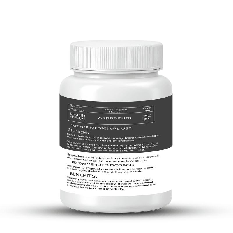 Zenius Shodhit Shilajit Powder - 200gm Powder