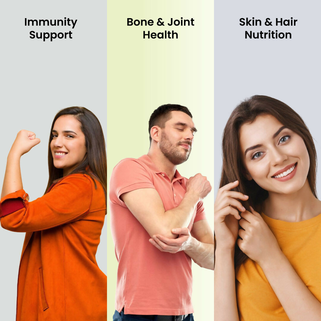 ZEROHARM Multivitamins + Probiotics Capsule With A, B , D & E Vitamins, Prebiotics for Energy, Gut Health, Digestion for Men & Women - 60 Veg Capsule