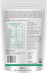 Nisarg Organic Farm Papaya Leaf Powder