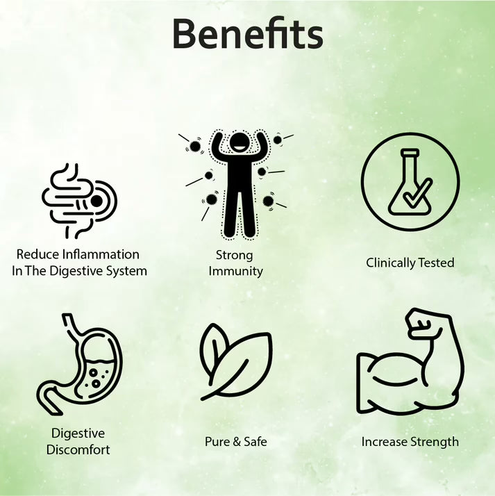 Cipzer Yashtimadhu 30 Capsules | GERD, Acidity & Ulcer Relief | Respiratory, Brain & Immunity Support