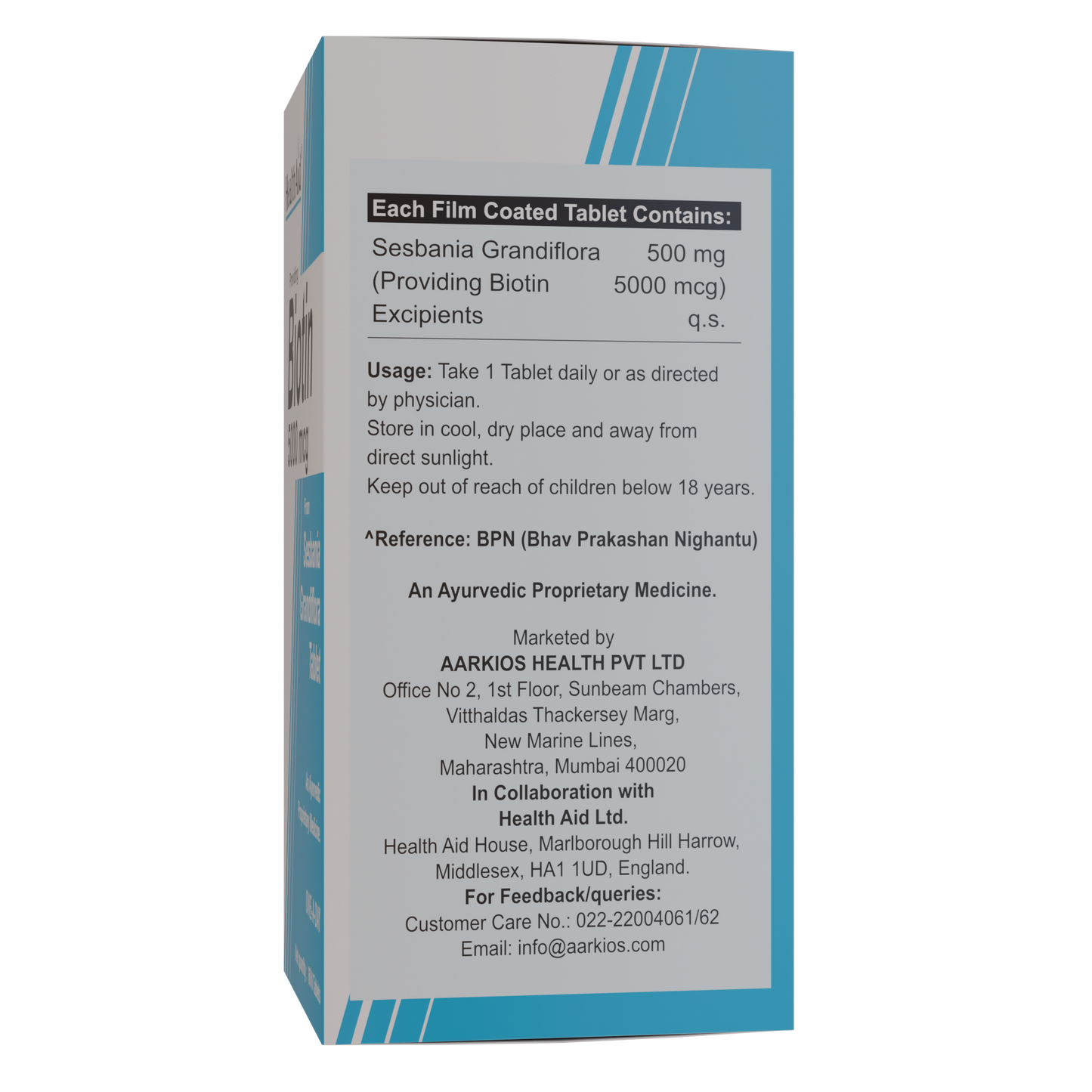 Biotin 5000 Box0003