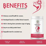 Zenius Female Health Powder - Women Protein Supplements for Protein, Women's Health, and Immunity - 500gm Powder