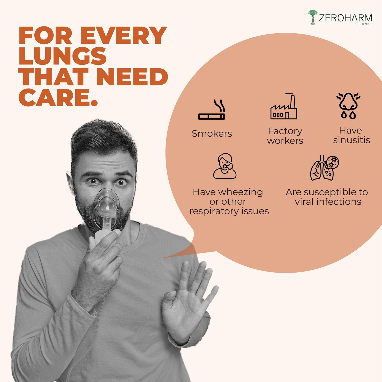 Zeroharm Holo Lung Detox Tablet