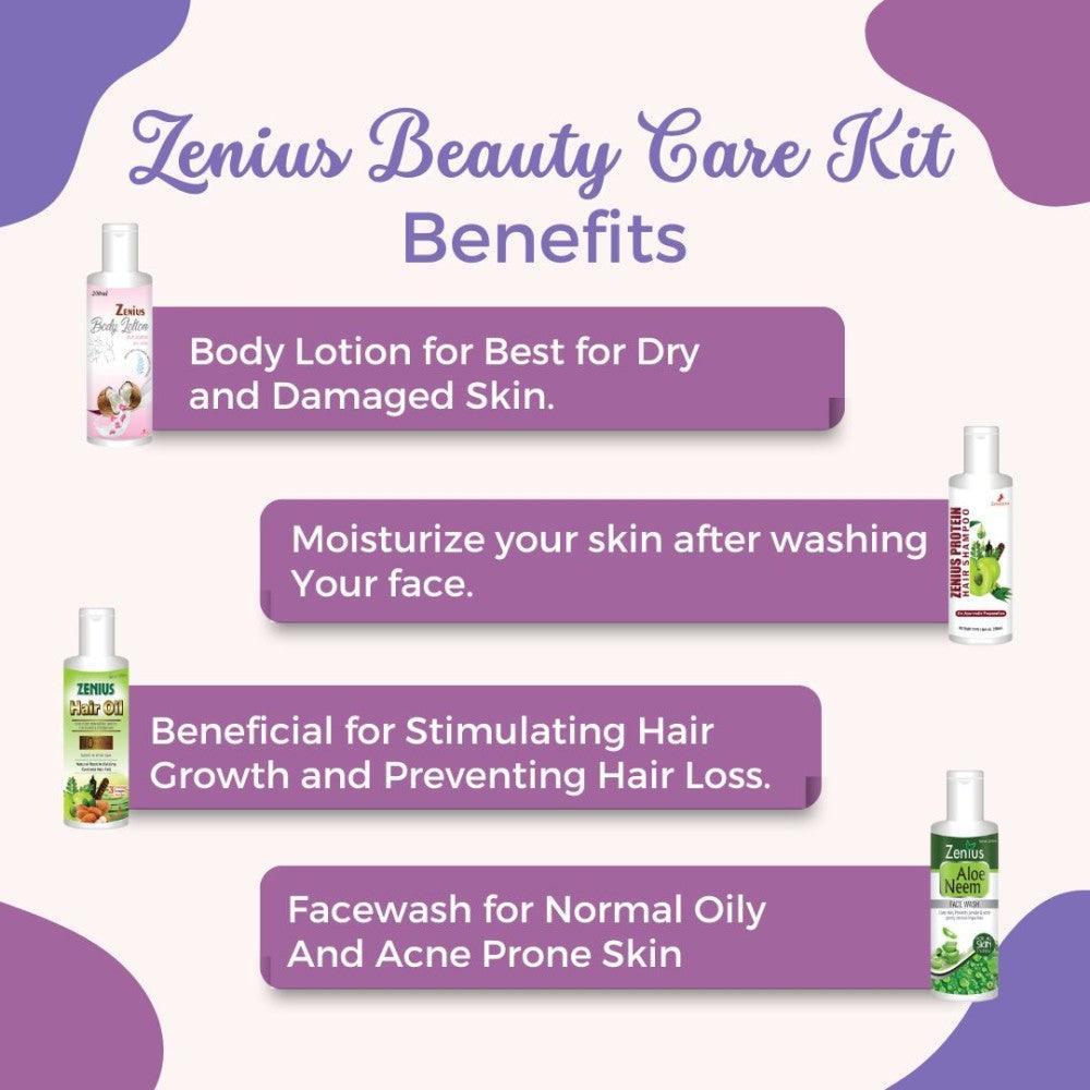 Zenius Beauty Care Kit for brilliant skin advanced moisturizing and hydrating kit