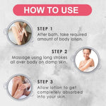 Zenius Body Lotion for dry skin - remove all sketch marks naturally