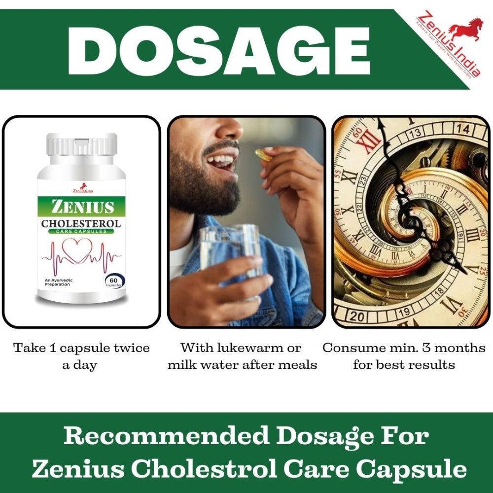 Zenius Cholesterol Care Capsule - 60 Capsules