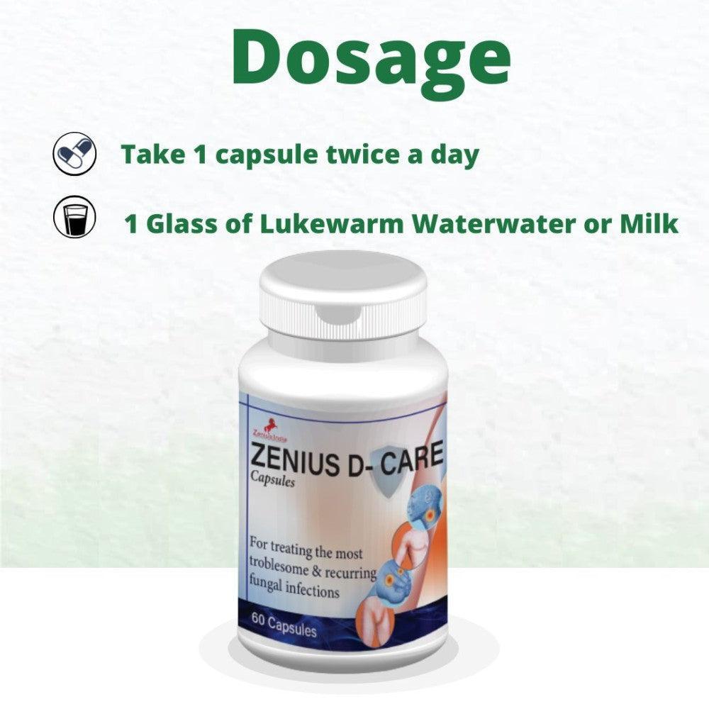Zenius D-Care Capsule for Variety of Fungal Infections