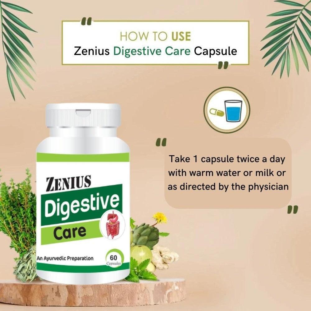 Zenius Digestive Care Capsule - 60 Capsules