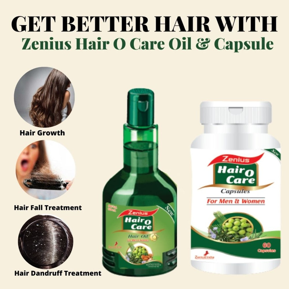 Zenius Hair O Care Kit for Great Hair Growth Treatment