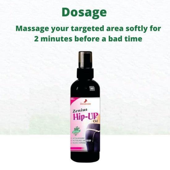 Zenius Hip Up Oil for Butt Enlargement - 50ml
